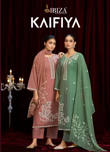 Kaifiya By Ibiza Lilen Cotton Wholesale Designer Salwar Suits Suppliers In Mumbai
